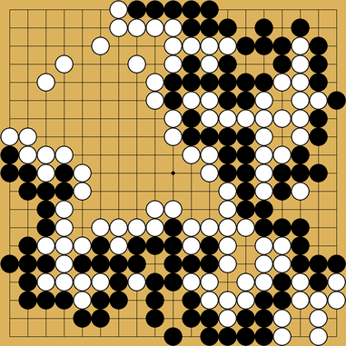 GO GAME ONLINE WITH KATANET AI KATAGO BARE NEURAL NET visual data 7